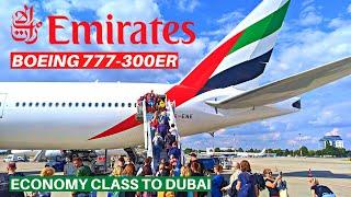 EMIRATES BOEING 777-300ER (ECONOMY) | Warsaw - Dubai