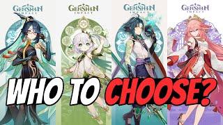 Xianyun Vs Nahida Vs Yae Miko Vs Xiao | Who Should You Pull? (Genshin 4.4)