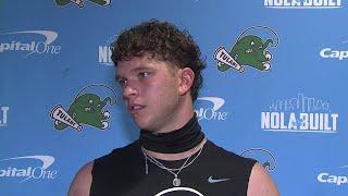 Tulane QB Kai Horton on Ty Thompson, battle to be starting quarterback