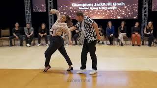 Maxime Zzaoui & Torri Zzaoui - 2nd place Champions Jack&Jill Finals - SwingTime Denver 2024