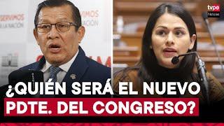 Elección de Mesa Directiva: Eduardo Salhuana y SIlvana Robles disputarán la presidencia del Congreso
