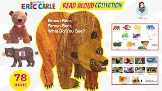 Brown Bear Brown Bear What Do You See Book Read Aloud | Sing Along | Eric Carle Animated Stories