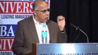 MBAUniverse.com Corporate Connect Series - Subroto Bagchi on Personal Mastery - Part 1