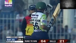 BABAR AZAM HUNDRED ON 26 BALLS IN T10 CRICKET MATCH SAF