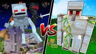 SKELETON TITAN ARMY vs STRONGEST MINECRAFT TITANS!!