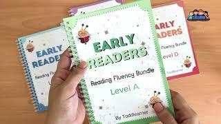 Early Readers, Reading Fluency Books by Toddlearner