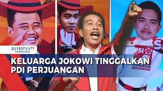 Satu persatu Keluarga Presiden Joko Widodo Meninggalkan PDI Perjuangan