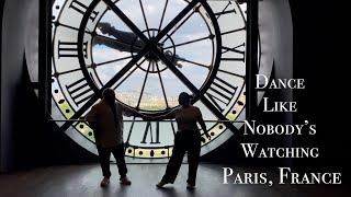 Dance Like Nobody's Watching, Paris France | Jennifer & TheBigCrabCake Dance to "La Vie En Rose"