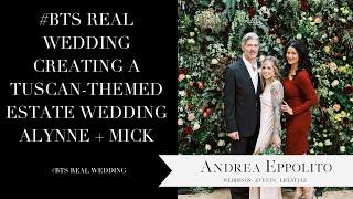 #BTS Creating a Tuscan-Themed Wedding At-Home by Las Vegas Wedding Planner Andrea Eppolito