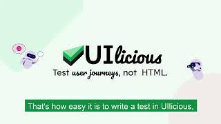 Quick Tour of UIlicious Features