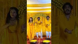 Yellow day  #shorts #trendingonshorts #haldi #dance