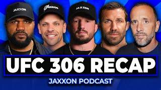 UFC 306 RECAP with Rampage Jackson, TJ dillashaw, Luke rockhold, Bear Degidio, and Jason Parillo