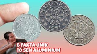 Money Koin : Fakta Unik Indonesia Coin Aluminium 10 Sen 1951 & 1954 Kamu Belum Tahu!