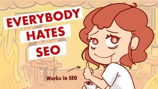 SEO career path explained My First Job Storytime‍with Illustrations