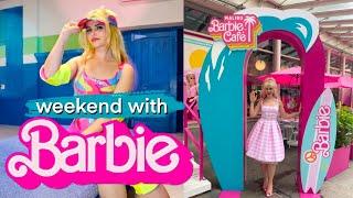 A Weekend with Barbie | Cosplay Vlog at NYC Barbie Cafe & Roller Rink