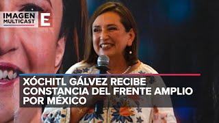 Xóchitl Gálvez es la candidata presidencial del Frente Amplio