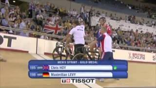 Chris Hoy Wins Mens Sprint - London World Cup 2012