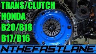 ▶️Transmission & Clutch: How To Replace (Honda Civic,Integra,Gsr B18C)️