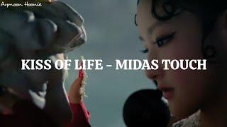 KISS OF LIFE (키스오브라이프) - Midas Touch 'Easy Lyrics'