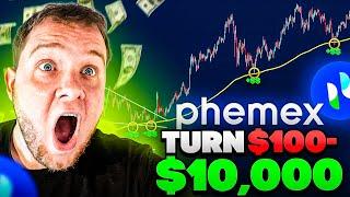 $100 to $10,000 Phemex Day Trading Strategy Guide For Beginners