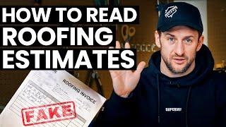 How to Read Roofing Estimates: Roofer's Tips for Home Owners