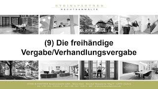 Die freihändige Vergabe (9)