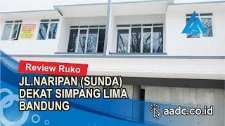 review ruko | jalan naripan bandung | adrian adam property network