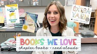 BOOKS I LOVE | chapter books & read alouds, third grade