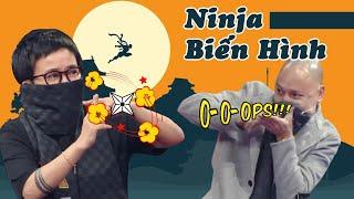 Phương Uyên và Nguyễn Hải Phong bỗng biến thành Ninja cực ngầu | BAN NHẠC VIỆT-GAMESHOW CA NHẠC