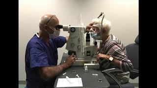 Selective laser trabeculoplasty SLT,  glaucoma treatment