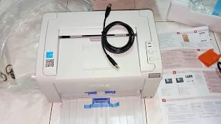 Unboxing Laser Printer with Wifi Pantum P2506W Grey Color