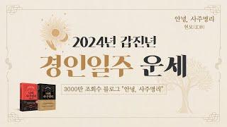 2024년 갑진년 경인일주 운세