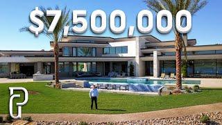 Inside a $7.5 Million Dollar Lake Las Vegas Modern Mansion!