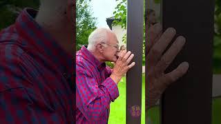Fake Tongue Prank from Grandpa — Priceless Reaction!  #prank