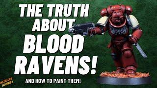 Blood Ravens! Dawn of War Space Marine Chapter Lore and Painting tutorial!