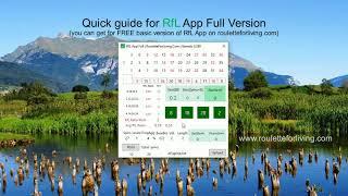 RfL App Full Version Quick Guide | online roulette systems and strategies