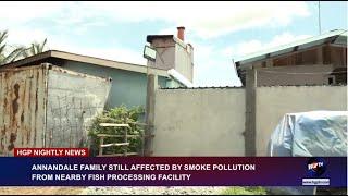 ANNANDALE FAMILY STILL AFFECTED BY SMOKE POLLUTION FROM NEARBY FISH PROCESSING FACILITY