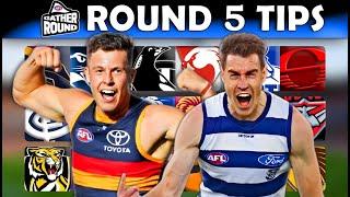 AFL 2025 Gather Round Predictions + Tips REVEALED