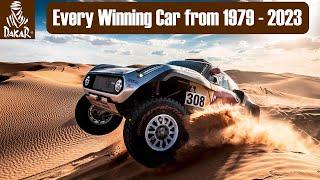 Every Winning Car From The Rallye Dakar (1979 - 2023)