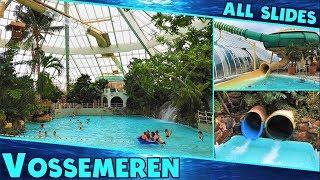 Aqua Mundo Übersicht & Alle Rutschen im Center Parcs Vossemeren!!