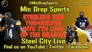 STEELERS RUN THEMSELVES INTO A LATE SEASON COLLAPSE.  #steelers #football #afcnorth #playoffs