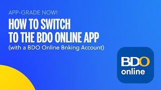 How to Switch to the New BDO Online App (with Existing BDO Online Banking Account)