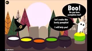 Boo! : Full Walkthrough Levels 1 - 16 (Perfectly Painted Pumpkin Patch Badge)
