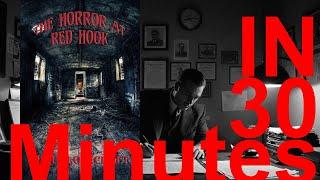The Horror at Red Hook in 30 minutes.  Howard Phillips Lovecraft