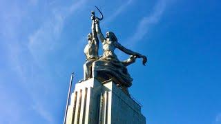 Часть II. История создания монумента «Рабочий и колхозница». Скульптор Вера Мухина. Москва.