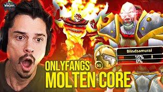 OnlyFangs Molten Core Raid Was Absolute Madness!