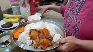 Eroju lunch ki nanu chasina sweet potato curry super,#lakshmi channel,#lunch,#lunch recipes,#vlogs