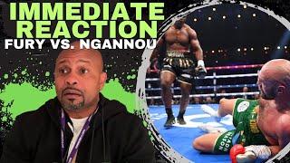 Roy Jones Jr. - IMMEDIATE REACTION FURY VS. NGANNOU