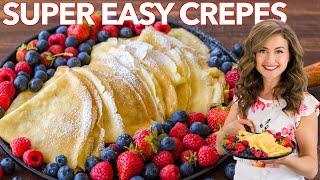 How to make Crepes | Easy Crepe Recipe
