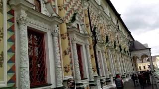 Church bells ringing at Sergiev Posad.